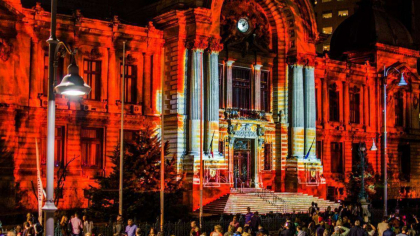 Începe Spotlight 2025, festivalul internațional al luminii. Tema ediției – „Simbioză”