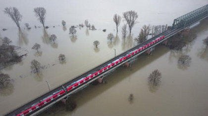 Fenomenele meteo extreme ar putea șterge până la 5% din PIB-ul zonei euro, avertizează BCE. Cum arată cel mai pesimist scenariu