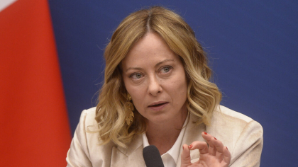 Giorgia Meloni, sfaturi pentru soţia lui George Simion: Trebuie să îl susţineţi