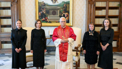 Controverse după vizita la Vatican a Maiei Sandu