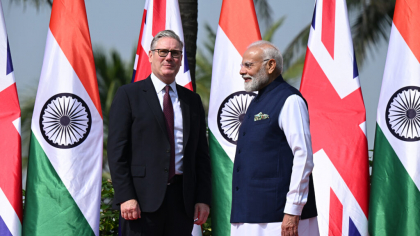 Keir Starmer s-a întâlnit cu Narendra Modi la Mumbai. Despre ce au discutat