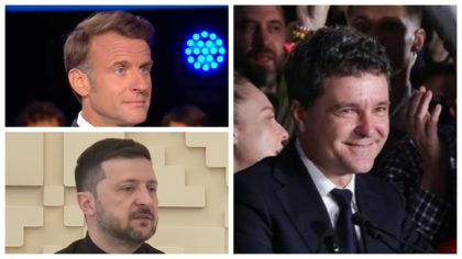 Emmanuel Macron și Volodimir Zelenski transmit mesaje, în limba română, de felicitare a lui Nicușor Dan: „Franța va fi alături de dumneavoastră” / „Puteți conta pe Ucraina ca pe un vecin și partener bun”