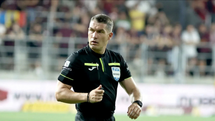 Istvan Kovacs, la meciul FC Rapid – CFR Cluj