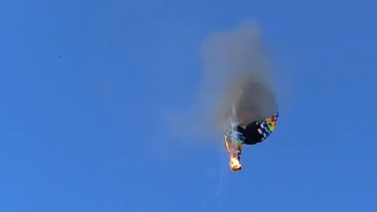 Un balon cu aer cald a căzut în Brazilia. Cel puțin opt morți