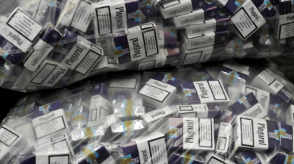 Peste 350.000 de pachete de țigări de contrabandă, descoperite în Portul Constanța