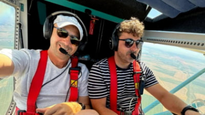 Filmul accidentului aviatic de la Gura Portiței în care și-au pierdut viața două persoane. Cui aparținea avionul