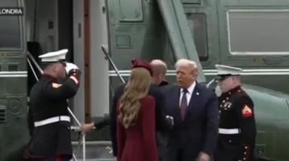 Imagini istorice din Marea Britanie. Donald Trump și Melania au ajuns la Windsor. Castelul e înconjurat de un "scut de oțel"