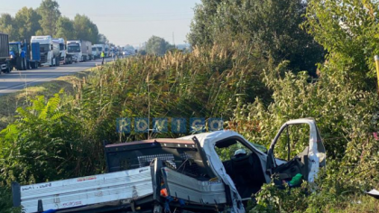 Român de 33 ani, mort într-un accident în Italia. Camioneta lui Marian a fost lovită de două TIR-uri