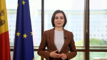 Maia Sandu, mesaj de susținere pentru Nicușor Dan. "Succes, Nicușor Dan! Succes, România, sora noastră bună! Contăm pe tine în Europa!" VIDEO