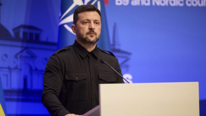 Zelenski: Apărarea Iranului de către Rusia arată necesitatea înăspririi sancţiunilor