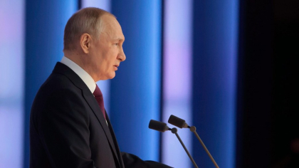 „Oriunde calcă un soldat rus, acel loc este al nostru”. Vladimir Putin spune că „toată Ucraina” aparține Rusiei