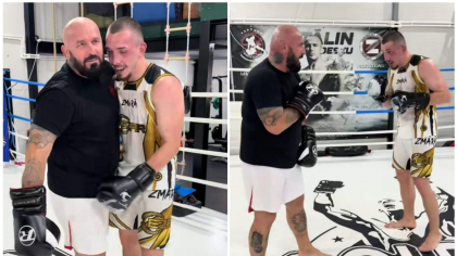 Cătălin Zmărandescu și fiul său, Mihai, s-au împăcat după ce nu și-au vorbit 7 ani: „Problemele se rezolv în ring”