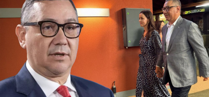 Ea este iubita lui Victor Ponta! Politicianul, alături de o tânără misterioasă, o șatenă naturală, care a cucerit scena mondenă la evenimentul regal!