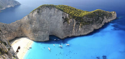 Insula grecească Zakynthos, desemnată cea mai aglomerată stațiune din Europa