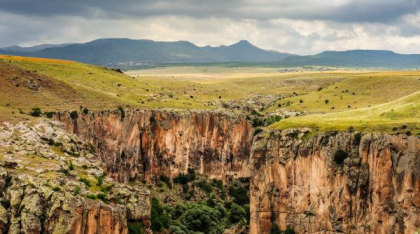 Ciudățenie geologică sub Platoul Anatolian din Turcia. O „formă circulară” s-a format și trage în jos an de an suprafața terestră