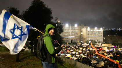 Proteste în fața reședinței lui Netanyahu din Ierusalim