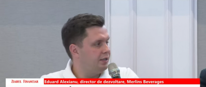 Eduard Alexianu, Merlins Beverages: Eu cred că ar trebui să ne uităm  la nivel global, şi la americani, polonezi, concurenţi , companii din alte domenii. Visul nostru este să fim prezenţi şi să acoperim la nivel global cu brandurile noastre, cât mai multe teritorii