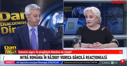 Viorica Dăncilă a făcut anunțul despre intrarea României în război: ”De neacceptat”