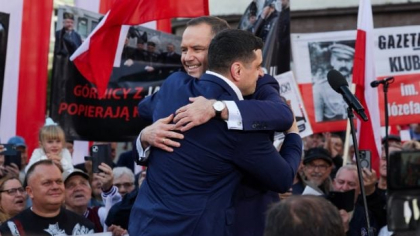 Ce i-a răspuns George Simion lui Donald Tusk, care l-a acuzat că este omul Rusiei