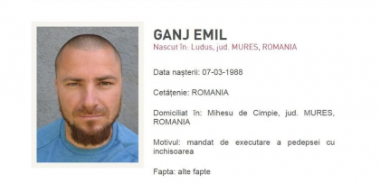 Polițiștii au răscolit Mureșul și Clujul în căutarea criminalului fugar Emil Gânj. Descinderi în 18 locaţii: mai multe persoane, conduse la audieri