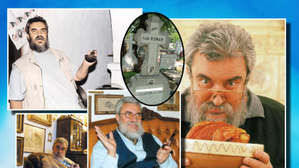 Cum arată mormântul regretatului Radu Anton Roman la două decenii de când a încetat din viață. Celebrul bucătar își doarme somnul de veci în cimitirul Bellu