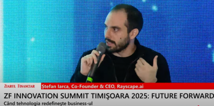 Ştefan Iarca, Rayscape.ai: Am ajuns să ne extindem în 15 ţări, crescând proporţia veniturilor din afara României. Deservim în prezent aproape 300 de clinici şi spitale