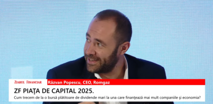 Răzvan Popescu, CEO Romgaz: Am depăşit borna de 6 miliarde de euro. Romgaz are posibilitatea să crească indiferent de performanţa economică a ţării