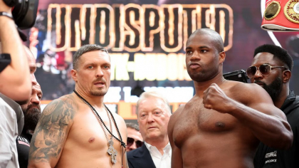 De pe front, în ring. Campionul ucrainean de categorie grea va lupta astăzi pe Wembley, în fața a 100.000 de spectatori