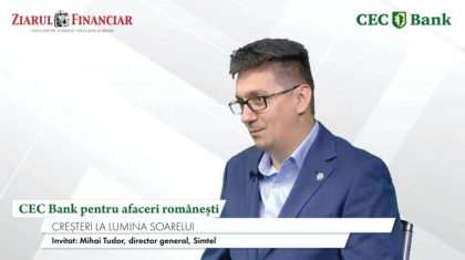 CEC Bank pentru Afaceri Româneşti. Mihai Tudor, CEO Simtel: Energia este noul IT. Lupta pentru oamenii potriviţi este la fel de intensă ca în IT. Este cel mai bun moment din istoria recentă pentru energie