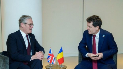 Nicușor Dan s-a întâlnit cu premierul britanic Keir Starmer la Summitul NATO de la Haga. Ce au discutat