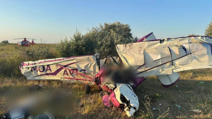 Un nou accident aviatic în România