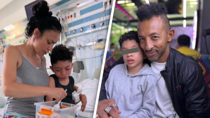 Fiul lui Kamara, internat de urgență în spital. Micuțul Leon s-a îmbolnăvit în timpul vacanței la mare: „Nu știu când se reface”
