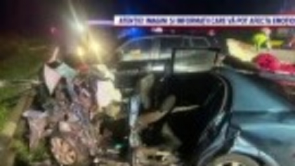 Grav accident rutier în Cluj. Un bărbat a murit după ce ar fi intrat pe contrasens și a lovit două mașini