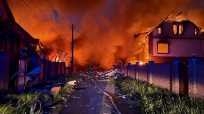 Ucraina, atacată masiv de ruși cu drone și rachete pentru a doua noapte la rând. Trei oameni au murit, alți 11 au fost răniți