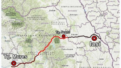 S-a semnat autorizaţia de construire pentru 22 de kilometri din Autostrada Târgu Mureş-Târgu Neamţ