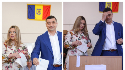 Câți bani a dat Ilinca, soția lui George Simion, pe rochia cu care a mers să voteze