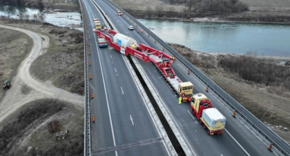 Anunț IPJ: Transport excepțional în Vestul țării