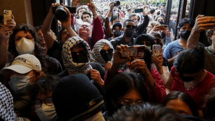 Zeci de studenți arestați la Universitatea Columbia în timpul unui protest pro-palestinian