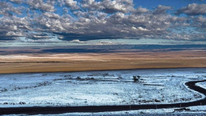 Cum arată Deșertul Atacama, cel mai arid deșert din lume, după ce a fost acoperit de un strat gros de zăpadă