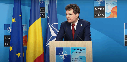 „Vom investi mai mult în apărare”. Nicușor Dan, la Summitul de la Haga: Orice este mai bun decât războiul