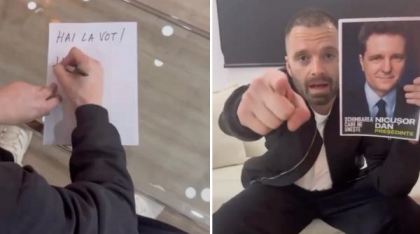 Mesajul lui Sebastian Stan, cel mai premiat și celebru actor român, pentru România: „Hai la vot! Nu va fi ușor, dar va fi Nicușor”