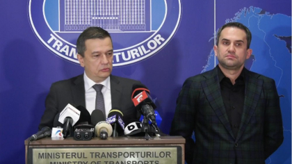 Sorin Grindeanu i-a predat mandatul la Transporturi lui Ciprian Șerban: „Îl voi sprijini”