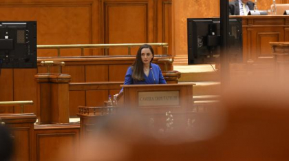 Hohote de râs în Parlament. Anamaria Gavrilă a încurcat „fața” cu „spatele” într-un discurs în plen