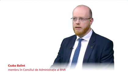 ZF Live. Csaba Balint, membru în Consiliul de Administraţie al BNR: Deficitul bugetar, deficitul de cont curent şi costul de finanţare a deficitului sunt trei elemente din economia locală care arată îngrijorător. Vom avea creştere economică, dar nu ca în anii trecuţi