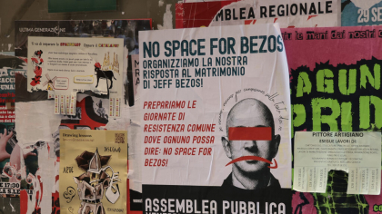 De ce protestează activiștii față de nunta lui Jeff Bezos la Veneția?
