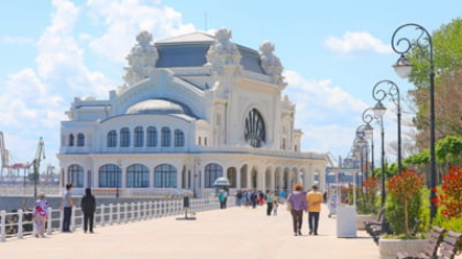 Cazinoul Constanța se deschide. Clădirea celebră a fost finanțată cu 40 de milioane de euro