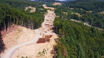 Care e stadiul lucrărilor pe prima autostradă montană a României, Sibiu-Pitești, prioritatea zero din infrastructură