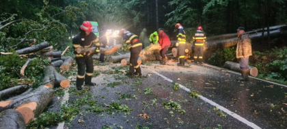 Bucharest and 60 other localities in 14 counties affected by storms: one dead, two injured