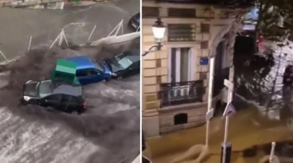 Ploi torențiale și vânt cu putere de uragan. Ciclonul care a lovit Europa va ajunge și în România