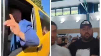 Scandal la Londra: Simpatizant Nicușor Dan, bruscat și evacuat de la întâlnirea AUR. Simion, acuzat că a fugit de votanții din Anglia